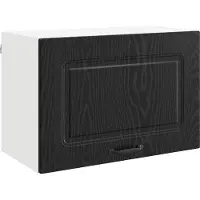 vidaXL Vaatwasserpaneel Kalmar Zwart Eiken 60 x 31 x 40 cm