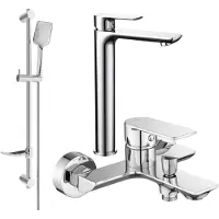 Mexen Alfa DF62 badset, chroom - 745713DF62-00
