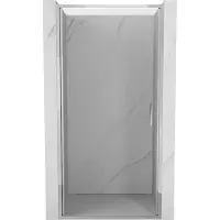 Mexen Exo douchedeur scharnierend 75 , transparant, chroom - 817-075-000-01-00