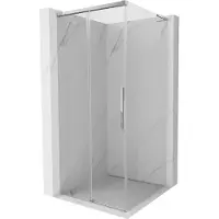 Mexen Rox L schuifdouchecabine 110 x 110 , transparant, chroom - 8C2L-110-110-01-00