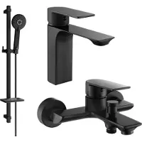 Mexen Alexa DQ40 badset, zwart - 71203DQ40-70