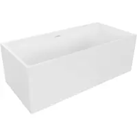 Mexen Nita vrijstaand bad 170 x 80 , wit, overloop wit - 52091708000-20