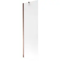 Mexen Next badwand scherm 1-delig 60 x 150 , mat, roze goud - 895-060-000-00-30-60