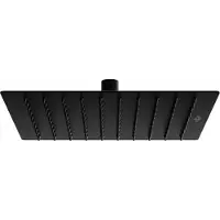Mexen Slim regendouche 25 x 25 , zwart - 79125-70