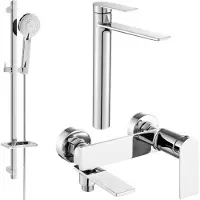 Mexen Zero DQ40 badset, chroom - 7113DQ40-00