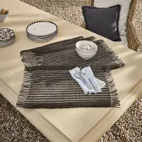 Loberon Placemat set van 4 Tarevo