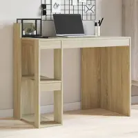 Prolenta Maison Exclusive - Bureau Sonoma-eikenhout, 103,5 x 56,5 x 94 cm, houtvezel