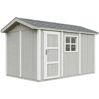 Timbela Tuinhuis, premium kwaliteit, 8,68 m² - Afmetingen: H252 x B250 x D412 cm - M914, kleur: TUNDRA GREY