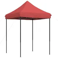 vidaXL Partytent 200 x 200 x 306 cm Bordeauxrood Oxford Stof