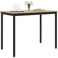 Syfax Staande Bartafel Bewerkt hout Rechthoekig