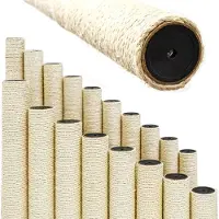 Eyepower 15 x 9,2 cm Sisal Stam voor Krabpaal M8 - Sisalpaal voor Kattenboom - Krab Bomen Onderdelen