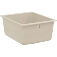 Syfax Wasbak 80% Kwarts en 20% Hars 370 x 460 mm Beige