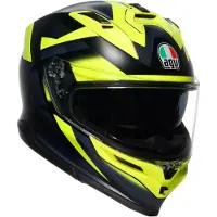 AGV K7 Glimpse integraalhelm Mat/Zwart/Geel L unisex