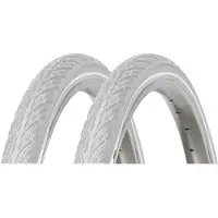 VEE set 2 stuks 28 x1.60 inch Fietsband ERTRO 42-622 Buitenband met reflectie - Grijs