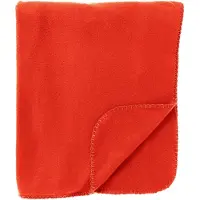 Textino DEX - plaid 130x160 cm - fleece deken - Cherry Tomato - rood