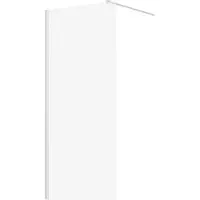 Badland KETIL Walk-in douchewand - 90 x 195 cm - 8 mm glas - Zilver