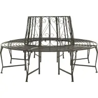 The Living Store De Living Store tuinbank, model Garten-Baumbank, 160 cm, staal