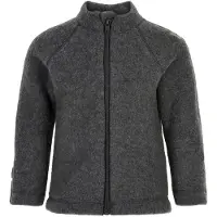 Mikk-Line Vest - Wol - Anthracite Melange - - 74 - Vesten