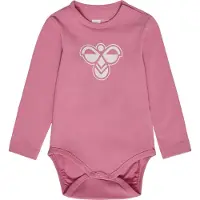 Hummel Rompertje/body lichtroze / offwhite