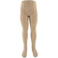 Condor Strumpfhosen - Rib - Licht Braun Meliert - - 1-2 Jahre (80-92) - Strumpfhosen