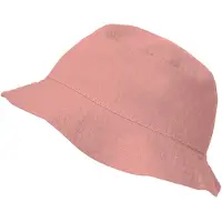 Huttelihut - Kid's Bucket Hat Muslin - Hoed 50 cm - 12-24 Months, roze