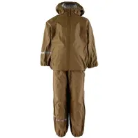 CeLaVi Regenkleidung m. Träger - Recycling PU - Nutria - - 100 - Regenkleidung