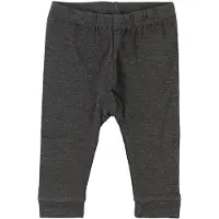 Minymo Leggings - Bamboe - Antraciet Grijs - - 74 - Leggings