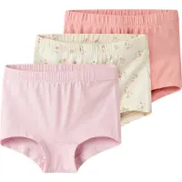Name it Onderbroek beige / lichtlila / rosa