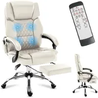 Adler Boss 6.0 Beige Swivel Stoel