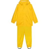 Color Kids Regenkleding m. Bretellen - PU - Spectra Yellow - - 8 jaar (128) - Regenkleding