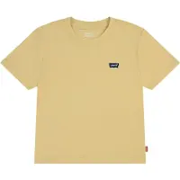 Levi's T-shirt geel Jongens Katoen Ronde hals Logo - maat 140