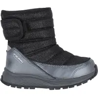 Viking Snowboots - Equip Glitter Warm WP Pull-on - Zwart - - 32 - Winterlaarzen