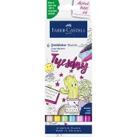 Faber-Castell sketchmarker - Goldfaber - Kawaii set - 6 kleuren - FC-164811