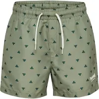 Hummel Zwemshorts jade groen / donkergroen