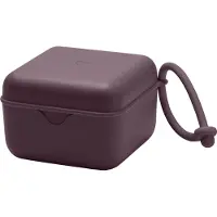BIBS Pacifier box Plum - 1pcs