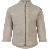 Mikk-Line Cardigan - Wolle - Melange Offwhite - - 3 Jahre (98) - Cardigans
