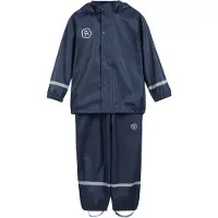 Color Kids Regenkleidung m. Träger - PU - Dress Blues - - 4 Jahre (104) - Regenkleidung