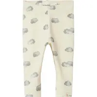 Lil´ Atelier Leggings 'NBNLayo' lichtbeige / grijs / donkergrijs
