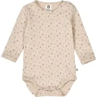 Müsli Rompertje/body beige / gemengde kleuren