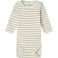 Name it Rompertje/body 'NBNBani' beige