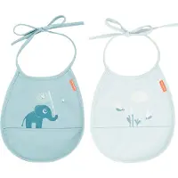 Done by Deer Elphee Tiny slabbetje 2-pack Blue