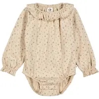Müsli Rompertje/body beige / gemengde kleuren