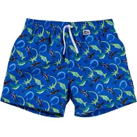 Beco Badeshorts - Ocean Dinos - Blau - - 116/122 - Bademode