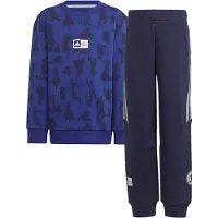 Adidas Bluse/Hosen - LK DY 100 - Blau/Navy/Silber - - 5 Jahre (110) - Blusen