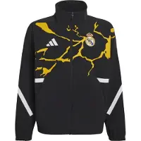 Adidas Sportjas 'Real Madrid Avengers Z.N.E. Anthem' blauw / geel / zwart / wit