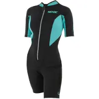 Seac Sub Duikpak - Look Shorty Dame 2,5 mm - Zwart/Turkoois - - M - Medium - Wetsuits