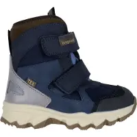 Bisgaard Snowboots 'Edon' navy / smoky blue / royal blue/koningsblauw / bruin