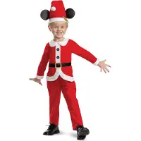 Disguise Mickey Christmas Classic Toddler Costume Rood 24 Months Kinderen