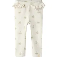 Lil´ Atelier Leggings 'NBFGavo' greige / pastelroze