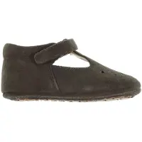 Bisgaard Ballerina Hausschuhe - Blüte - Dark Brown - - 19 - Hausschuhe